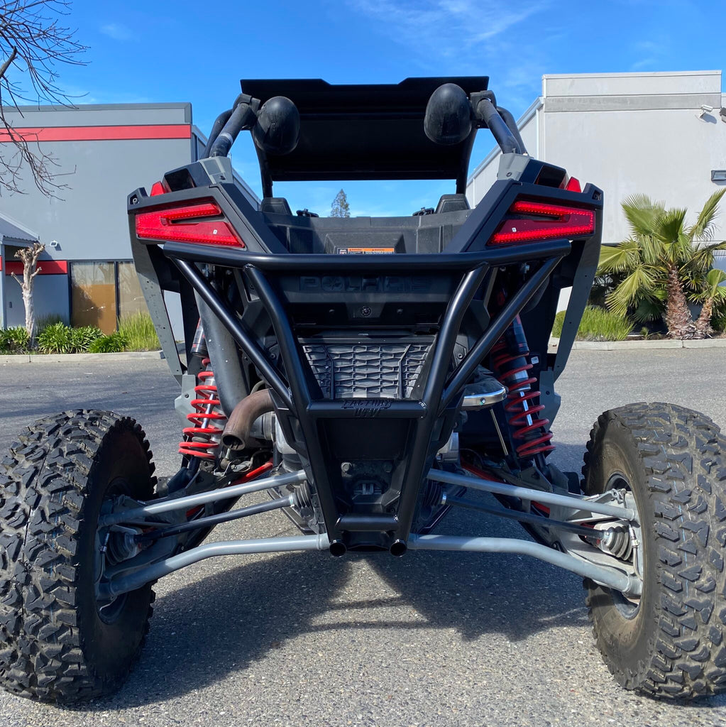 Factory UTV Polaris RZR Turbo R Rear Bumper – RockPeak UTV
