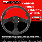 UTV Wolfpack UTV Steering Wheel / Race & Sport - Carbon Fiber