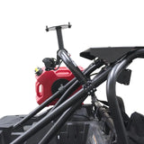 Factory UTV Polaris RZR XP Turbo S Above the Roof Dual Clamp Spare Tire Mount Carrier