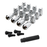 UTV Wheel Installation Kit - Valve Stems - Lug Nuts - Spline Socket - 10X1.5mm