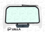 UTVZilla Black Glass Windshield for 2019+ RZR XP 1000 XP Turbo with Wiper