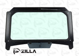 UTVZilla Black Glass Windshield for 2019+ RZR XP 1000 XP Turbo with Wiper