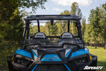 Super ATV POLARIS RZR XP Turbo SCRATCH RESISTANT FLIP WINDSHIELD