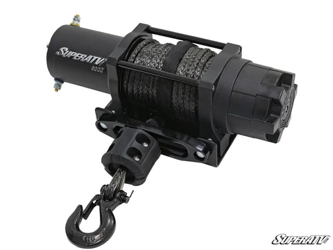 Super ATV 6000 LB. UTV/ATV WINCH (WITH WIRELESS REMOTE & SYNTHETIC ROPE)