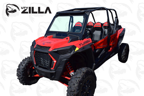 UTVZilla Black Glass Windshield for 2019+ RZR XP 1000 XP Turbo with Wiper