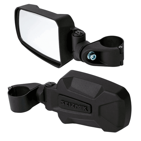 Seizmik Pursuit Aluminum Break Away Side Mirrors -Sold in Pairs